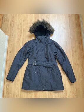 Columbia dark grey women’s winter jacket